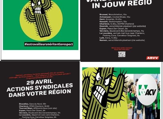 29 avril 2025 – Journée d’actions – Belgique